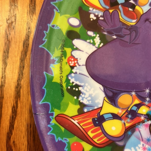 3 McDonald’s Melamine Colectors Plates - School time, Haunted House & Christmas - Picture 10 of 11